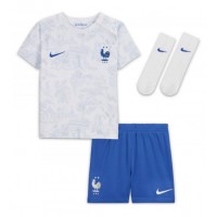 Dětský Fotbalový dres Francie Ousmane Dembele #11 MS 2022 Venkovní Krátký Rukáv (+ trenýrky)